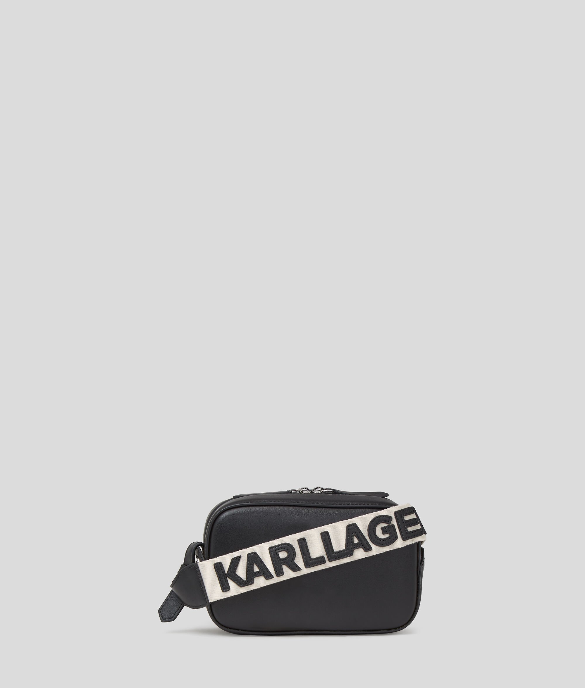 (image for) Distinctive K/Circle Perforated Crossbody Bag